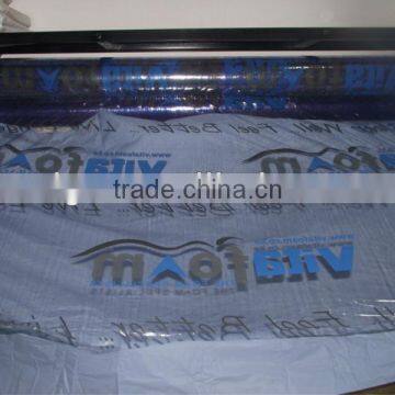 2300mm width pvc mattress wrapping sheet with printing logo