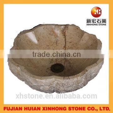 Unique Design Hand Carved Marble Stone Basin photo-5