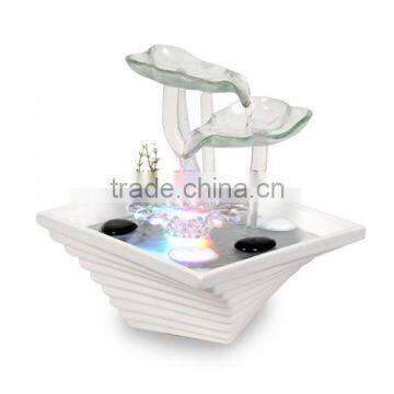 Geomantic omen ornaments table water fountain