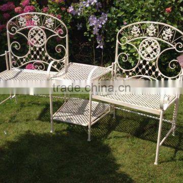 2 Seater Cast Iron Companion Garden Chair photo-6