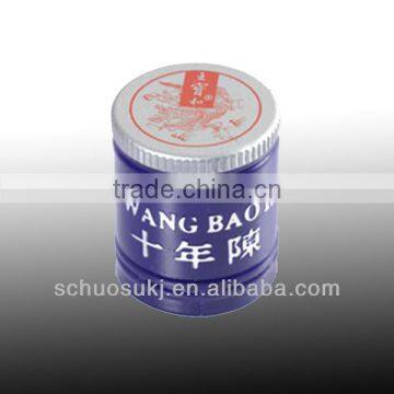 Brandy Aluminum Pilfer proof bottle lids