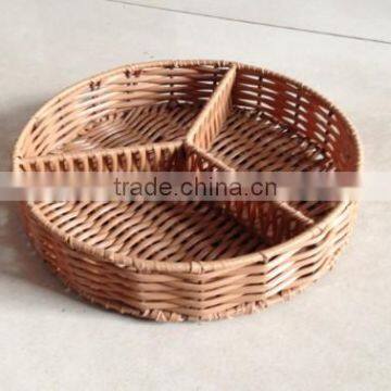round plastic basket fruit basket wholesale