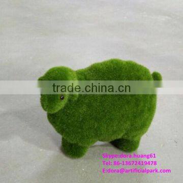 H080602 artificial grass animal fake fur animal fake animal mini sheep