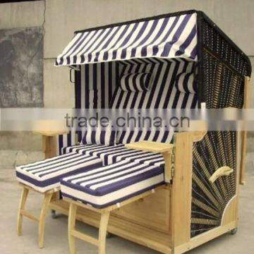 luxury beach furniture beach chair sunbed strandkorb