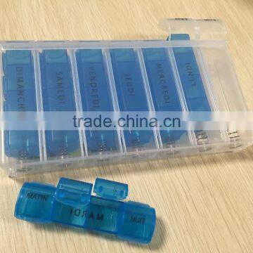 Wholesale Plastic Portable Travelling Pill Box 7 Day photo-2
