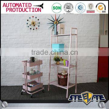 Pink Color Metal Display Racks Flower Comic Book Display Rack photo-2