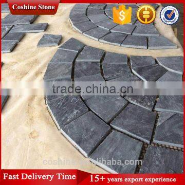 Cheap Popular Black Basalt Stone Mosaic Tiles photo-3