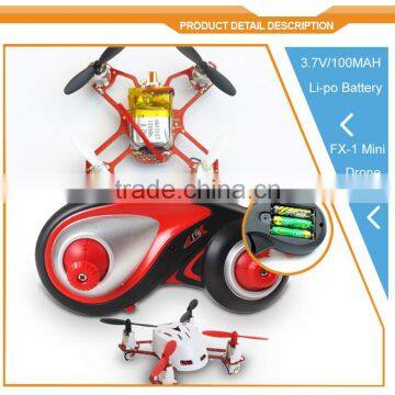 FINECO FX-1 4CH MINI RC Helicopter Quadcopter Cool Aircraft for Remote Control Drone Unmanned Aerial Vehicle vs Cheerson Cx-10 photo-3