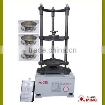 Small electric vibrating screener, lab sample sieving machine for granule size analysis