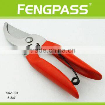 S6-1023 Plastic handle flower cutting garden scissors