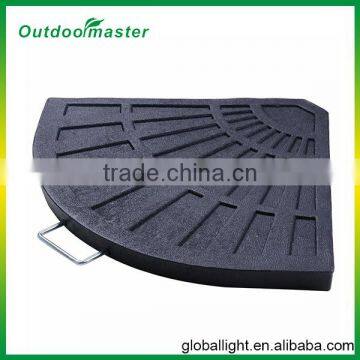 Umbrella Resin Base Fan Shape Offset Umbrella Stand photo-4