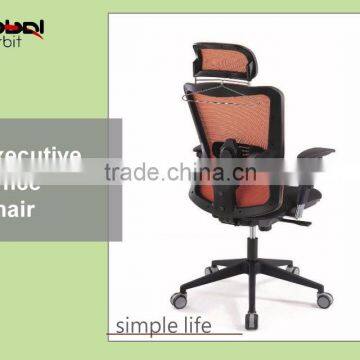 Swivel Back Adjustment Ergonomic Armchair, Living Room Mobile Computer Chair photo-6