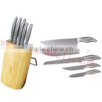 KN7553 5-Piece knife set with block
