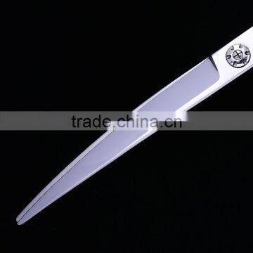 CZG-70J-1 7inch Double Finger Rest Downward Curved Pet Grooming Hair Shaping Scissor photo-2