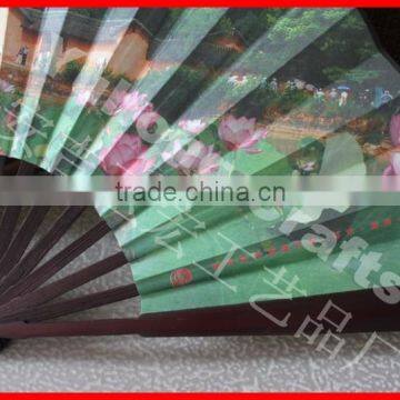 Chinese Traditional Bamboo Silk Fan photo-4