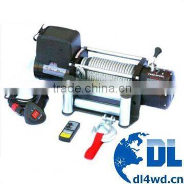 12000lbs 12v small 4x4 auto elelctric winch for car