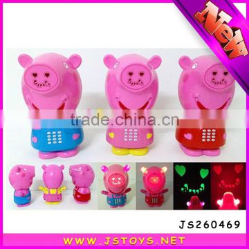 plastic toy pig