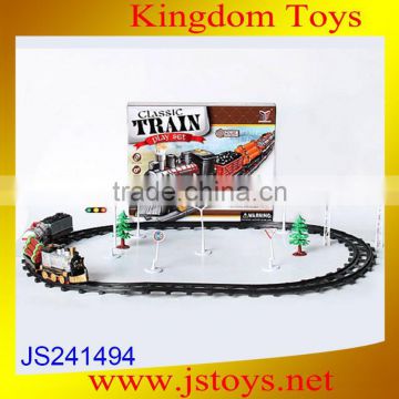 2014 new design kids electric toy train sets for wholesale