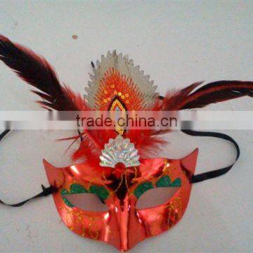 Party Mask Peacock Decoration Accessory photo-2