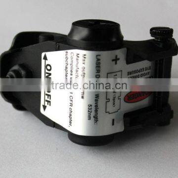 Super Compact Tactical Green Laser Sight Scope With Strobe 80 Lumens CREE Q5 Led Light Combo (FDA Certified) photo-6