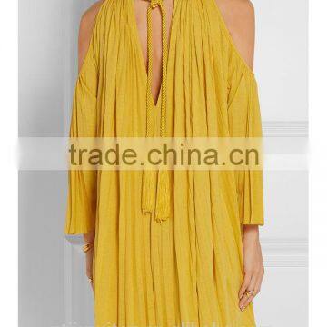 Women Pleated Tops, Pleated Blouse,pleated Dress,summer Pleat Blouse photo-2