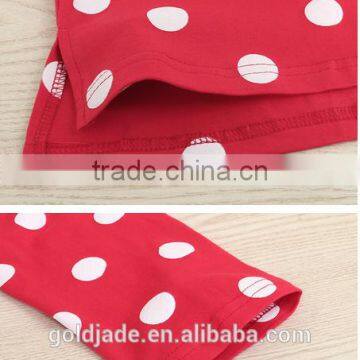 100% Combe Cotton Leisure Homewear,summer Blank Red Homewear,embroidery or Printing Long Homewear photo-4