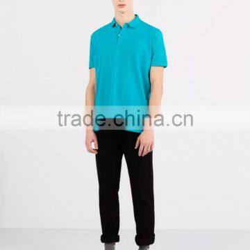 Custom Golf Tee Printing Logo Sports T-shirt Man Polo T-shirt photo-3