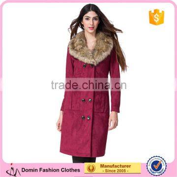 Domin fashion guangzhou factory custom made winter coat