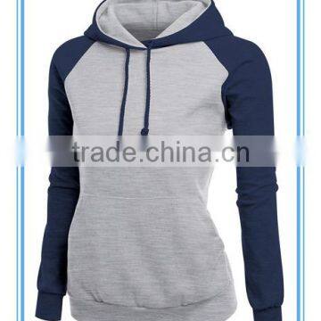 Long Sleeve Two Colors Ladies Fashion Hoodie