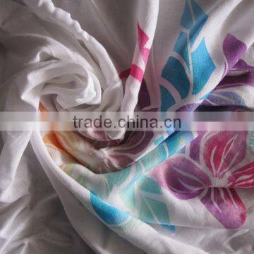 2016 fashion Dress fabric of 100% printed rayon fabric