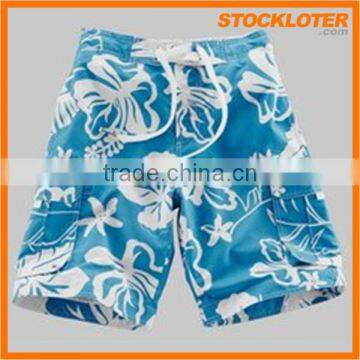 men's quick dry beach shorts OEM boardshorts nylon swimming shorts stock garment stock