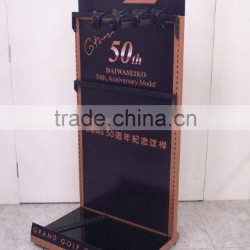 Freestanding Rose Gold Frame Universal Slotted Golf Club Standards photo-2