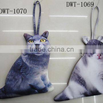 Fashion Small Pretty Animal Cute Cat Purse photo-6