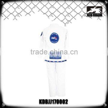 Blank White Custom Made Shoyoroll Cut Bjj Kimono Judo Uniform photo-3