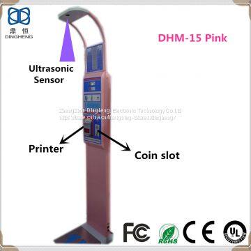 DHM-15 Coin Operated Height and Weight Scale With Printer and Ulltrasound Height Sensor photo-4