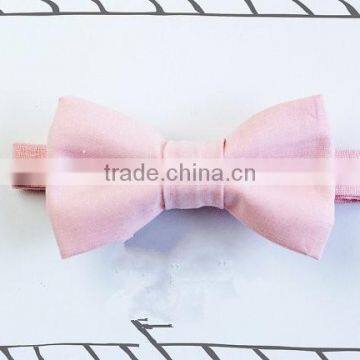 Baby Girl Bow Knot Hairband Metal Button Elegant Stylish For Little Baby Girl photo-5
