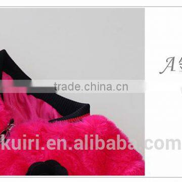 Jackets and Coats Thick Warm Faux Fur Coat Long Sleeve Kids Winter Jacket Girls Fur Coat photo-3