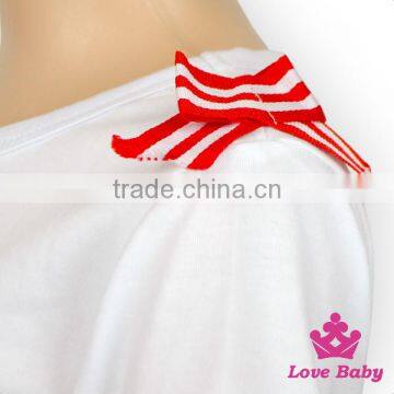 48BQA132 Yiwu Lovebaby Cotton & Chiffon Wholesale Christmas Dress Candy Cane Cutie Print Front Chiffon Dresses With Sleeves photo-4