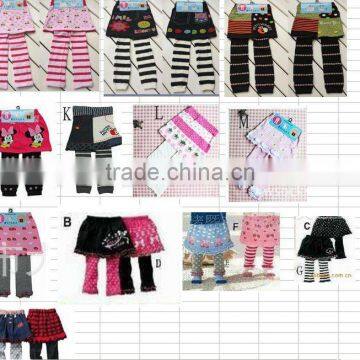 Many designs you can choose,Baby split skirt,fashion split skirts,fashion big skirt, baby pant,