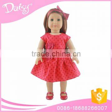 wholesale 18 inch red skirt american girl baby doll clothes