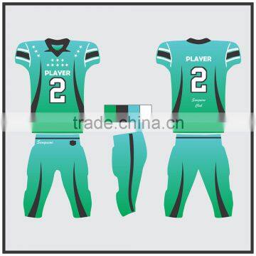 Shop Football Uniform in Any Design / Free Mock Up of American Uniform | Free Sample | Sublimation Uniform | Sports Uniform Make photo-6