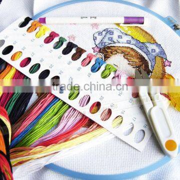 High Quality 30 Holes Cross Stitch Threading Board Cross Stitch Tools Accessories 100pcs/set photo-2
