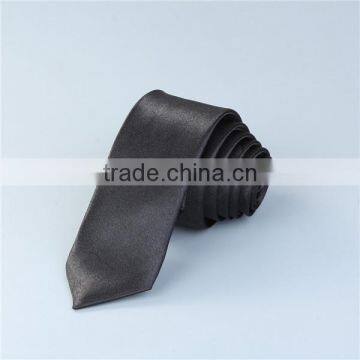 Polyester Necktie Black Men'S Neckties photo-3