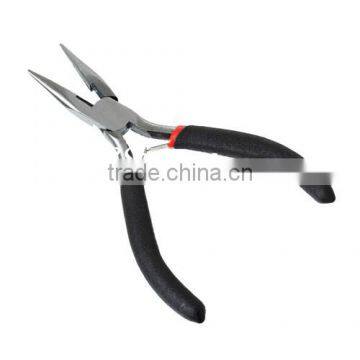 High Quality Black Stainless Steel Flat Nose Pliers Hand Jewelry Making Tools