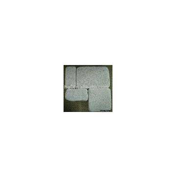 G603 grey granite cube paver, grey granite curbstone, paving cubestone