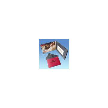 High End Business Gift 4.3 Inch Christmas Video Greeting Cards With Artwork Printing