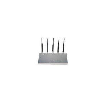 Wireless Camera Mobile Phone Signal Jammer Blocker With 5 Omni Directional Antenna