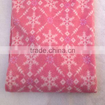 printed polar fleece material