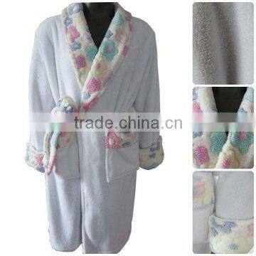 white fashion nighty bath robes for women