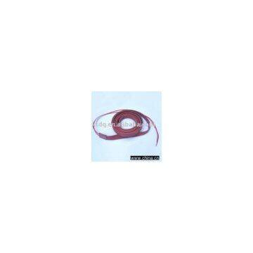 Silicone rubber band heating element